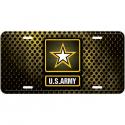 Army Star Full Color License Plate