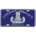 Air Force License Plate United States Air Force Master E.O.D. 