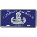 Air Force License Plate United States Air Force Master E.O.D. 