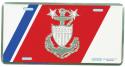 Coast Guard Master Chief License Plate