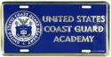 United States Coast Guard Academy License Plate