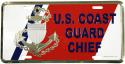 US Coast Guard Chief License Plate