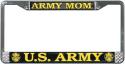 US Army Mom License Plate Frame