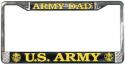 US Army Dad License Plate Frame 
