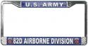 Army 82nd Airborne Division License Plate Frame 