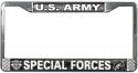 US Army Special Forces License Plate Frame 