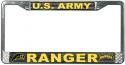 US Army Ranger License Plate Frame
