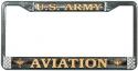 US Army Aviation License Plate Frame