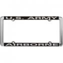 UNITED STATES ARMY AIRBORNE THIN RIM LICENSE PLATE FRAME