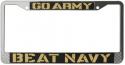 GO ARMY BEAT NAVY License Plate Frame