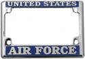 United States Air Force Motorcycle License Plate Frame