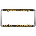 UNITED STATES ARMY DAD THIN RIM LICENSE PLATE FRAME