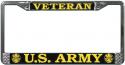 US Army Veteran License Plate Frame