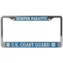 US Coast Guard Semper Paratus License Plate Frame 