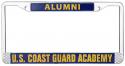 US COAST GUARD ACADEMY ALUMNI LICENSE PLATE FRAME US COAST GUARD ACADEMY ALUMNI LICENSE PLATE FRAME