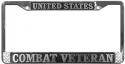 US Combat Veteran License Plate Frame