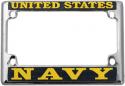 United States Navy Motorcycle License Plate Frame
