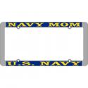 UNITED STATES NAVY MOM THIN RIM LICENSE PLATE FRAME