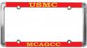 USMC MCAGCC LICENSE PLATE FRAME