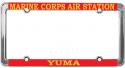 USMC AIR STATION YUMA LICENSE PLATE FRAME