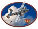 B-25 MITCHELL BOMBER All Metal Sign