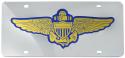 U.S. NAVY AVIATOR WING LICENSE PLATE