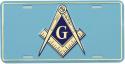 Masonic Emblem License Plate