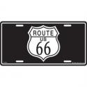 Route 66 License Plate