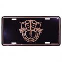 Special Forces Crest License Plate