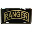 Army Ranger License Plate
