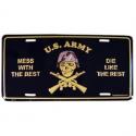 US Army Mess with the best License Plate