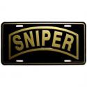  Sniper Tab License Plate