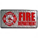 Fire Dept License Plate