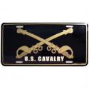Army Cavalry License Plate