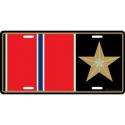 Bronze Star License Plate