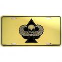 Skull Wings License Plate