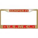 Marines Semper FI Auto License Plate Frame