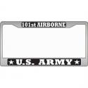 Army 101st Airborne Auto License Plate Frame
