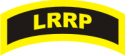 LRRP Decal Gold on Black