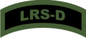 LRS-D Tab (Green/Black)  Decal