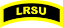 LRSU Tab (Yellow/Black)  Decal