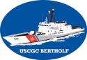 Coast Guard Bertholf Oval Magnet