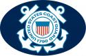 US COAST GUARD OVAL MAGNET US COAST GUARD OVAL MAGNET