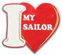 I Heart my Sailor Magnet