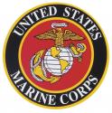 US Marine Corp Crest Large Auto Magnet