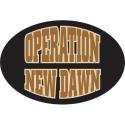 OPERATION NEW DAWN OVAL MAGNET