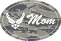AIRFORCE MOM OVAL MAGNET