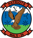 Marine Aviation Logistics Squadron 26 Decal