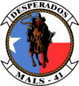 MALS-41 Desperados Decal    