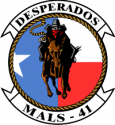MALS-41 Desperados Decal MALS-41 Desperados Decal